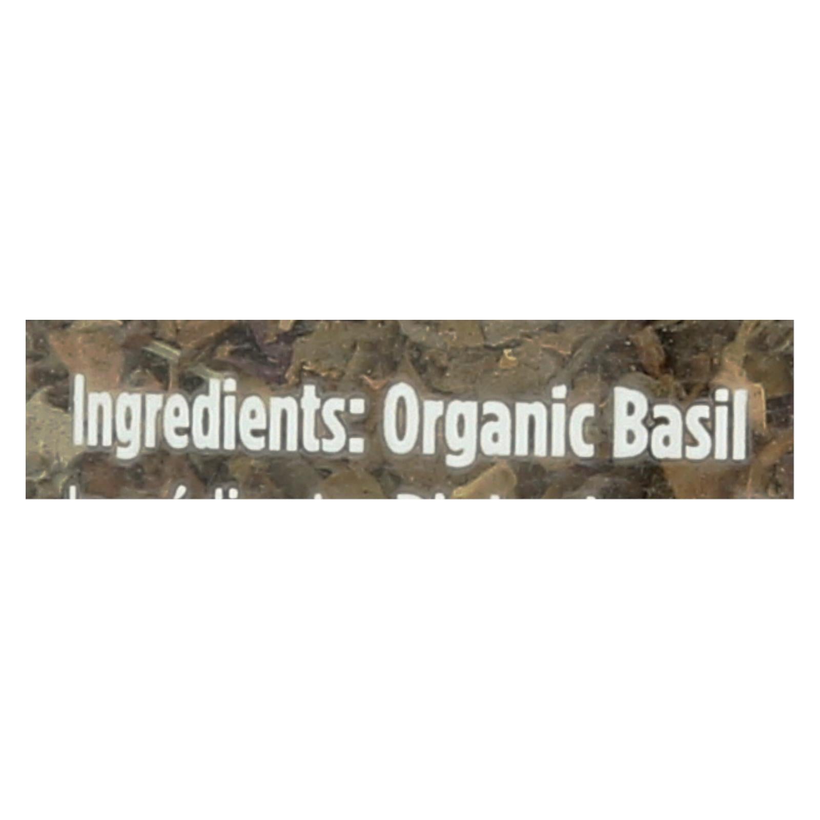 Spicely Organics - Organic Basil - Case Of 3 - 0.5 Oz. - GreatEagleInc
