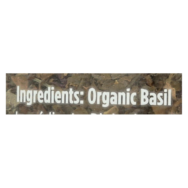 Spicely Organics - Organic Basil - Case Of 3 - 0.5 Oz. - GreatEagleInc