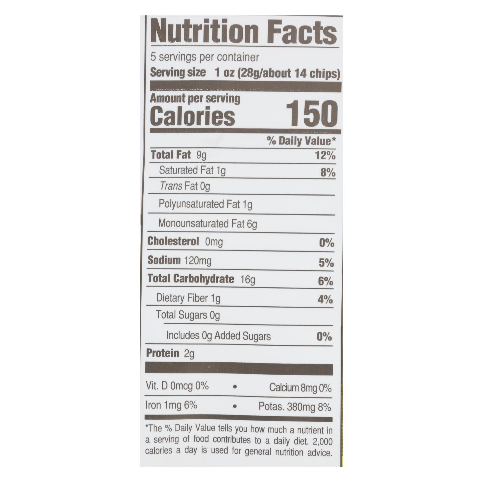 Boulder Canyon - Kettle Chips - Olive Oil - Case Of 12 - 5 Oz. - GreatEagleInc