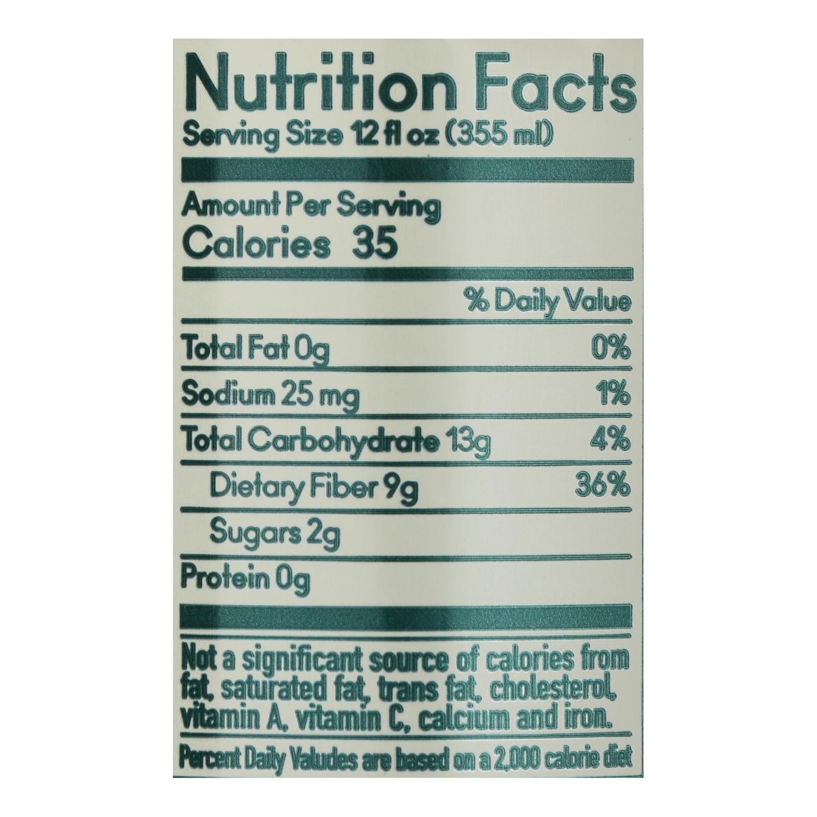 Olipop - Sprking Tonic Ginger Lemon - Case Of 12-12 Fz - GreatEagleInc