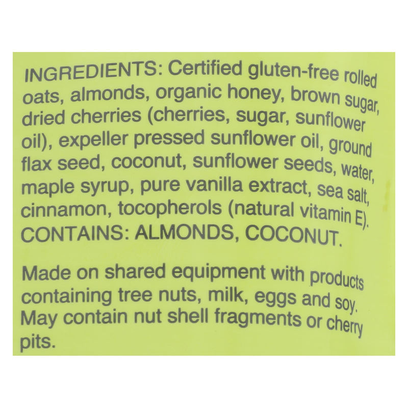 Jessica's Gluten-free Almond Cherry Granola  - Case Of 12 - 11 Oz - GreatEagleInc