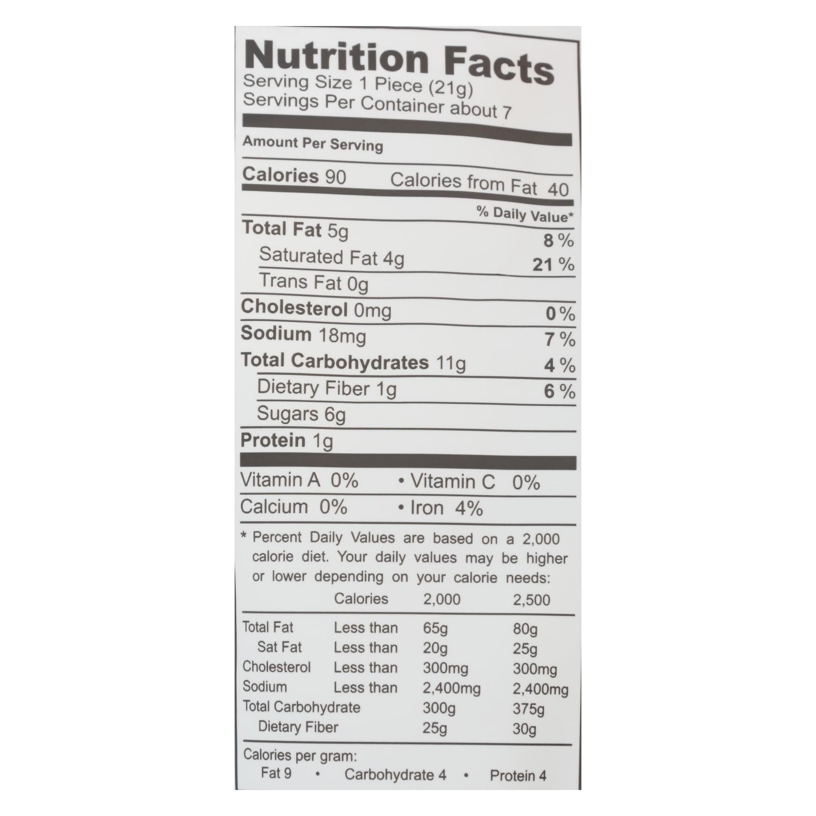 Jennies - Macaroon Double Chocolate Ss - Case Of 6 - 5.25 Oz - GreatEagleInc