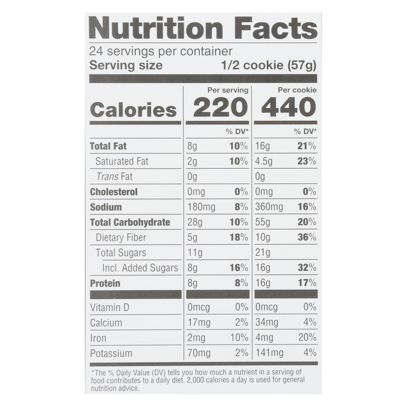 Lenny & Larry's - Complete Cookie Peanut Butter Chocolate Chip - Case Of 12-4 Oz - GreatEagleInc