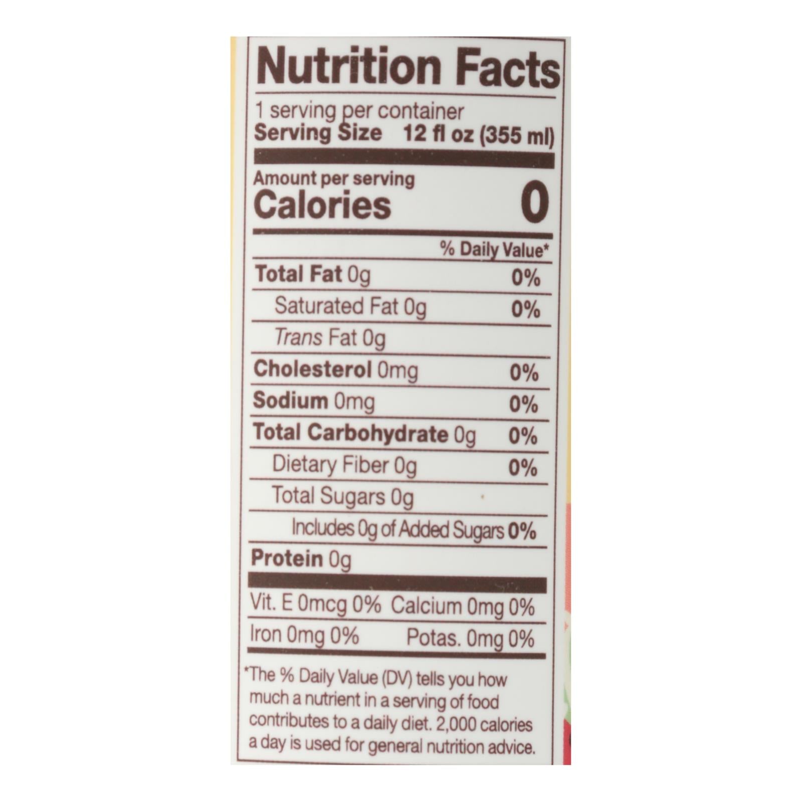 Aura Bora - Sparklng Water Cactus Rose - Case Of 12-12 Fz - GreatEagleInc