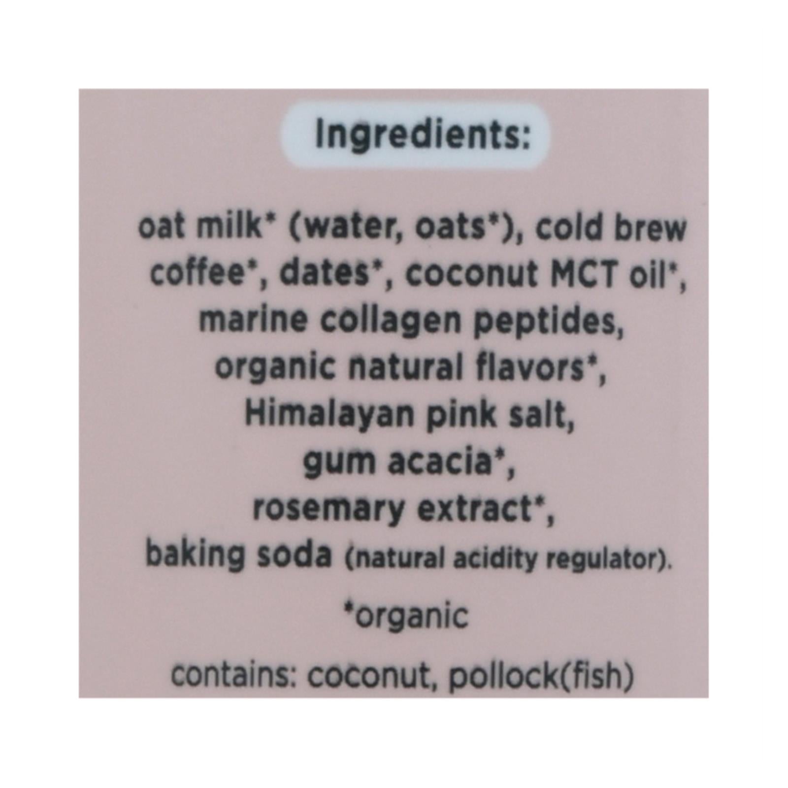 Pop & Bottle - Oat Milk Latte Vanilla - Case Of 12-8 Fz - GreatEagleInc