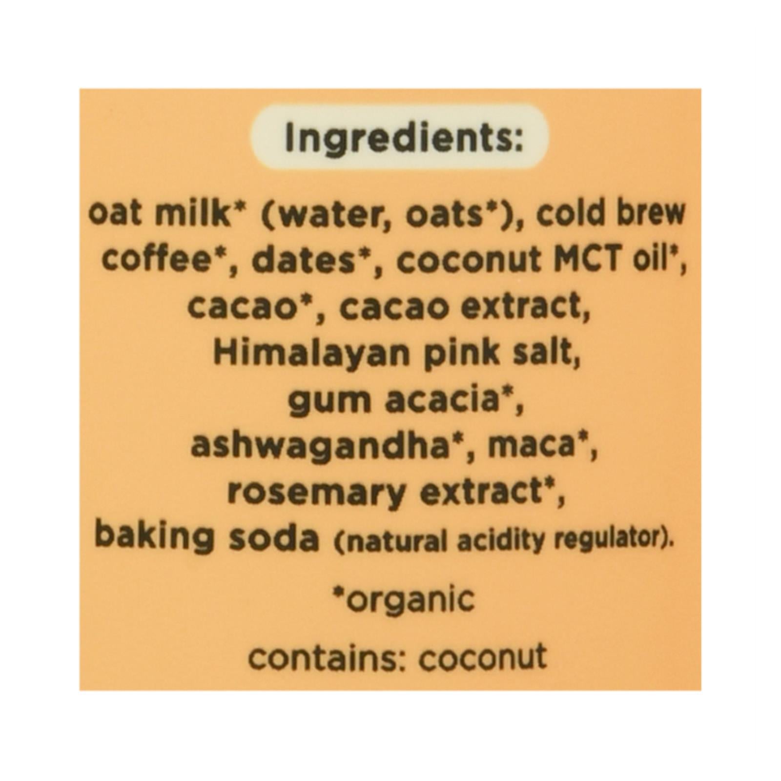 Pop & Bottle - Oat Milk Latte Mocha - Case Of 12-8 Fz - GreatEagleInc