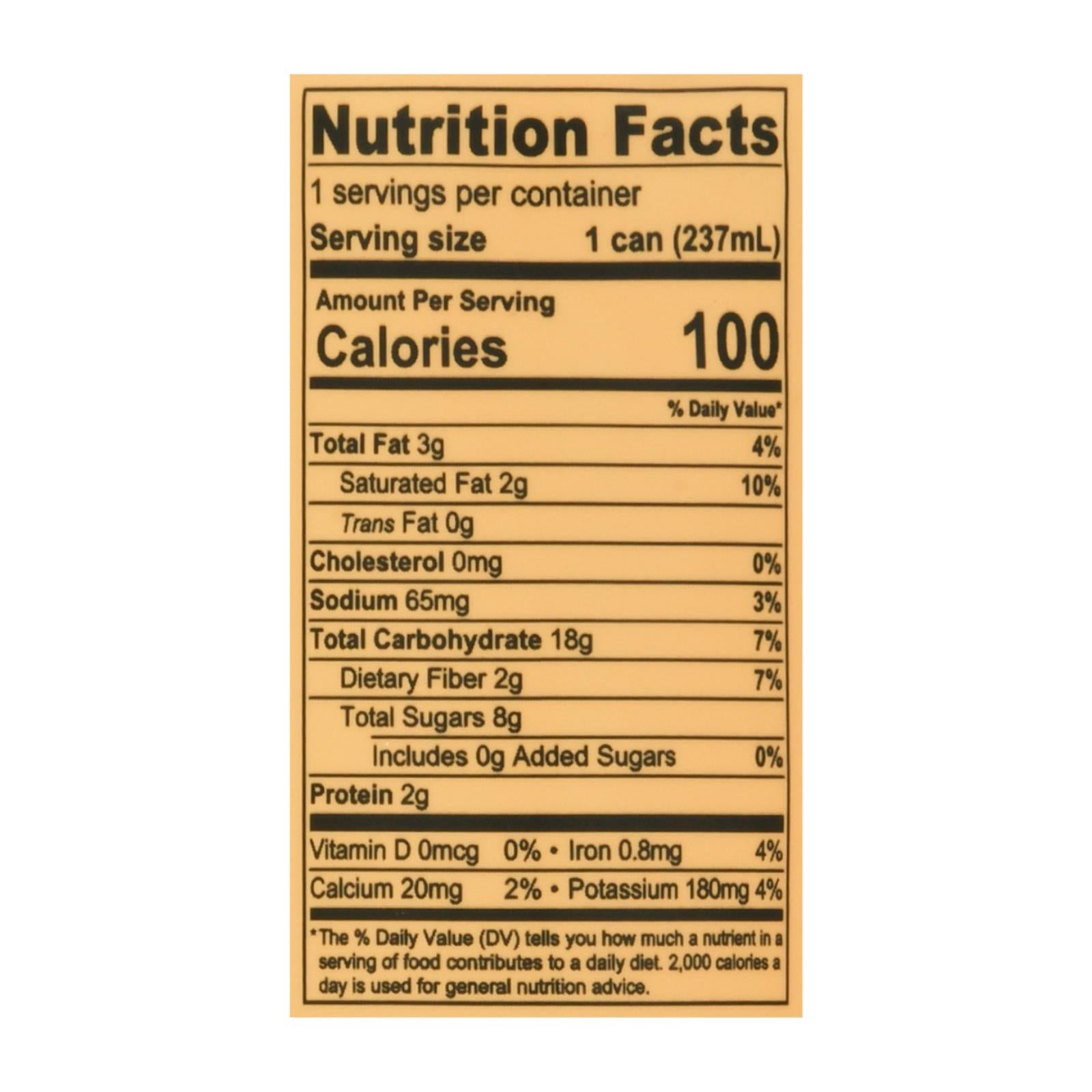 Pop & Bottle - Oat Milk Latte Mocha - Case Of 12-8 Fz - GreatEagleInc