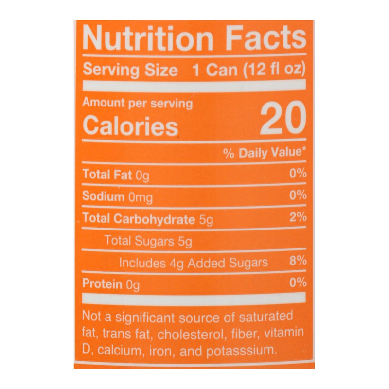 Poppi - Prebio Soda Orange - Case Of 12-12 Fz - GreatEagleInc