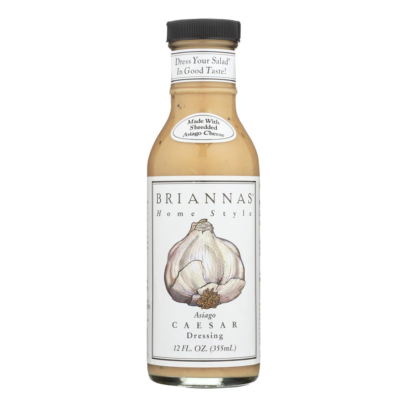 Brianna's - Salad Dressing - Asiago Caesar - Case Of 6 - 12 Fl Oz. - GreatEagleInc