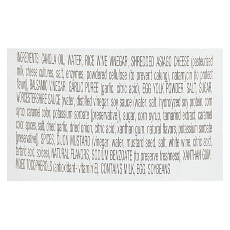 Brianna's - Salad Dressing - Asiago Caesar - Case Of 6 - 12 Fl Oz. - GreatEagleInc