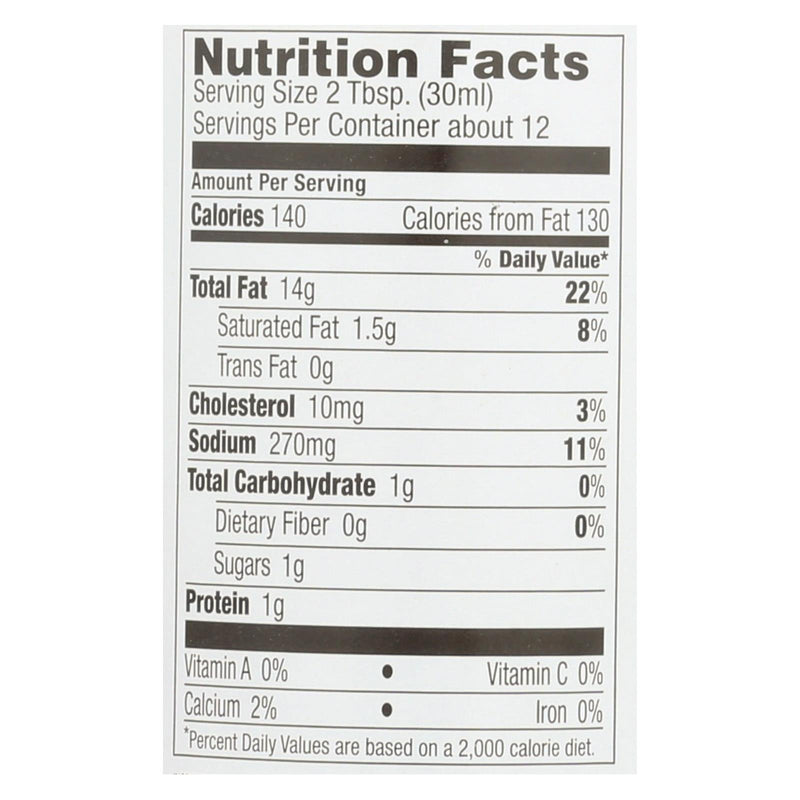 Brianna's - Salad Dressing - Asiago Caesar - Case Of 6 - 12 Fl Oz. - GreatEagleInc