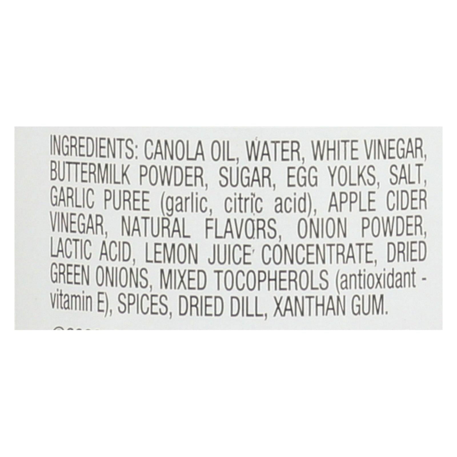 Brianna's - Salad Dressing - Classic Buttermilk Ranch - Case Of 6 - 12 Fl Oz. - GreatEagleInc