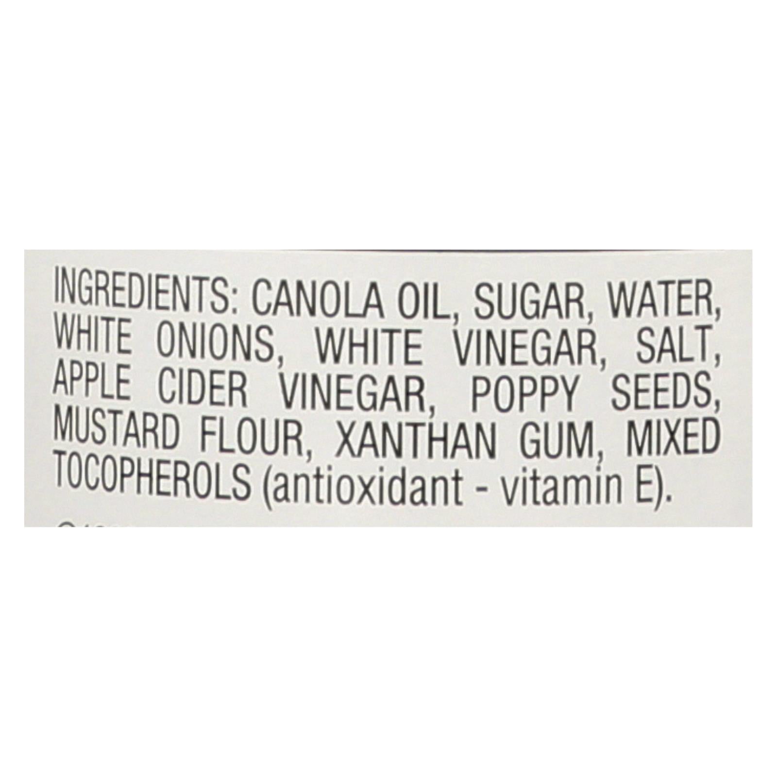 Brianna's - Salad Dressing - Poppy Seed - Case Of 6 - 12 Fl Oz. - GreatEagleInc