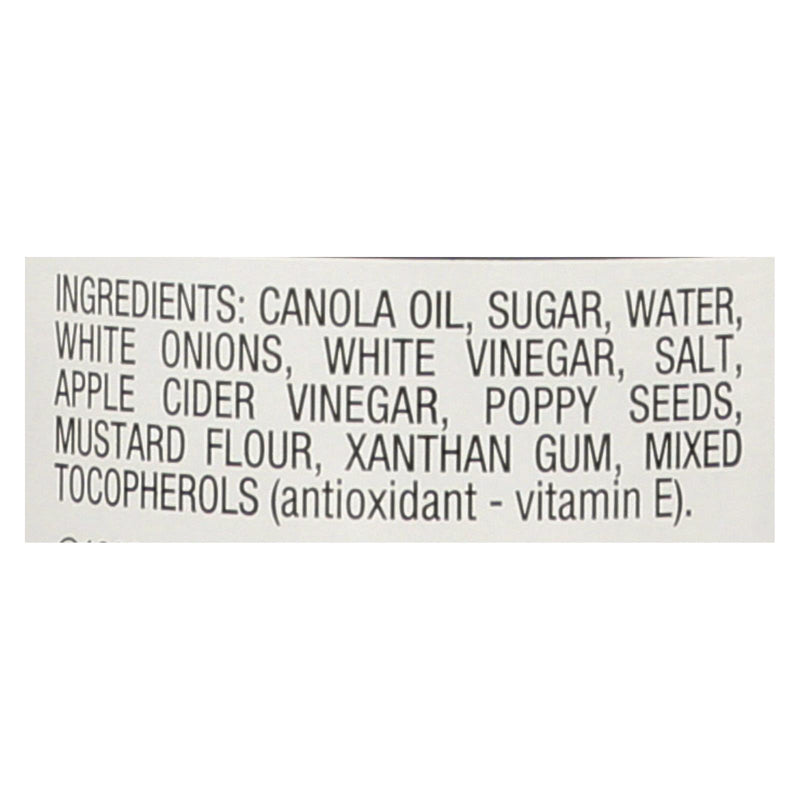 Brianna's - Salad Dressing - Poppy Seed - Case Of 6 - 12 Fl Oz. - GreatEagleInc