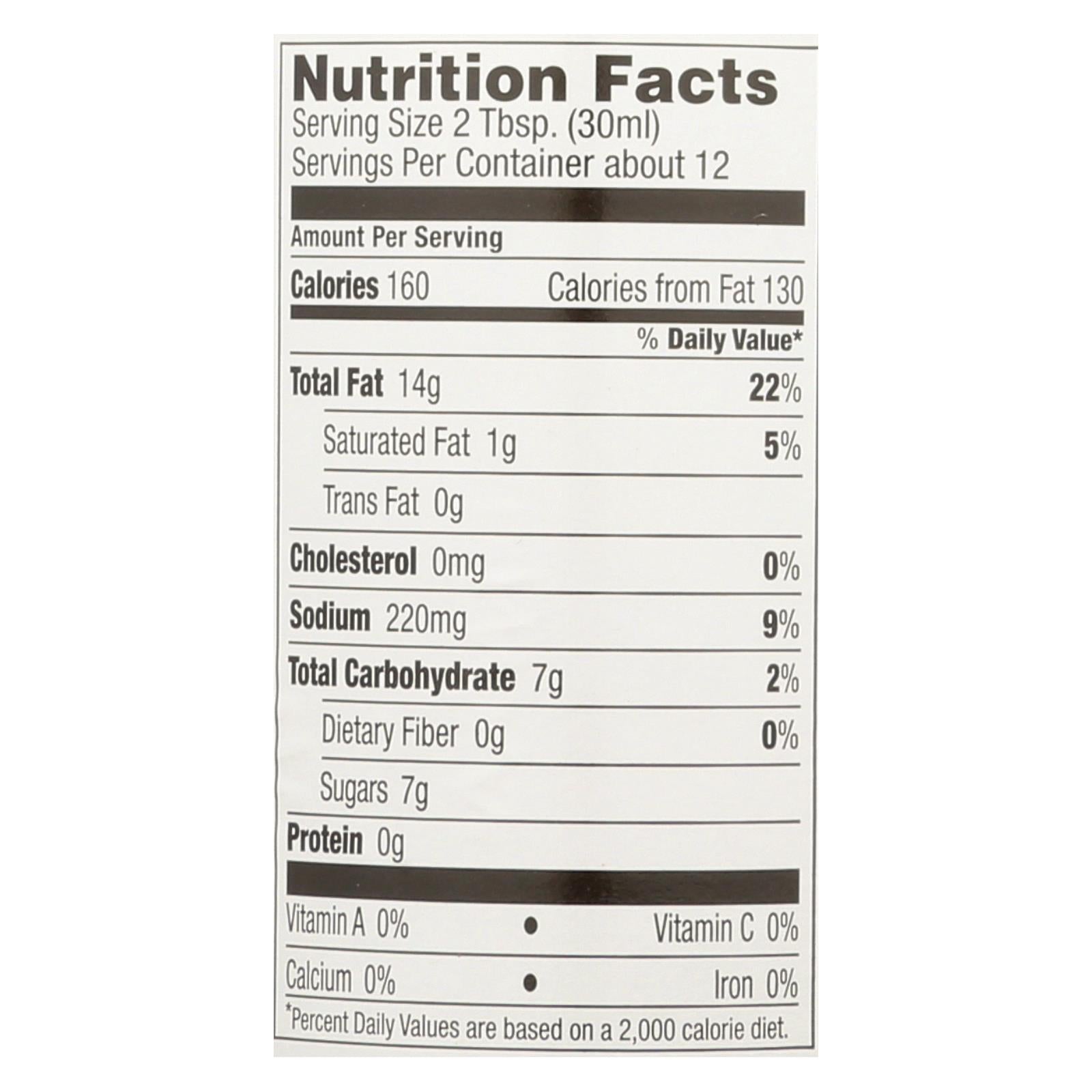 Brianna's - Salad Dressing - Poppy Seed - Case Of 6 - 12 Fl Oz. - GreatEagleInc