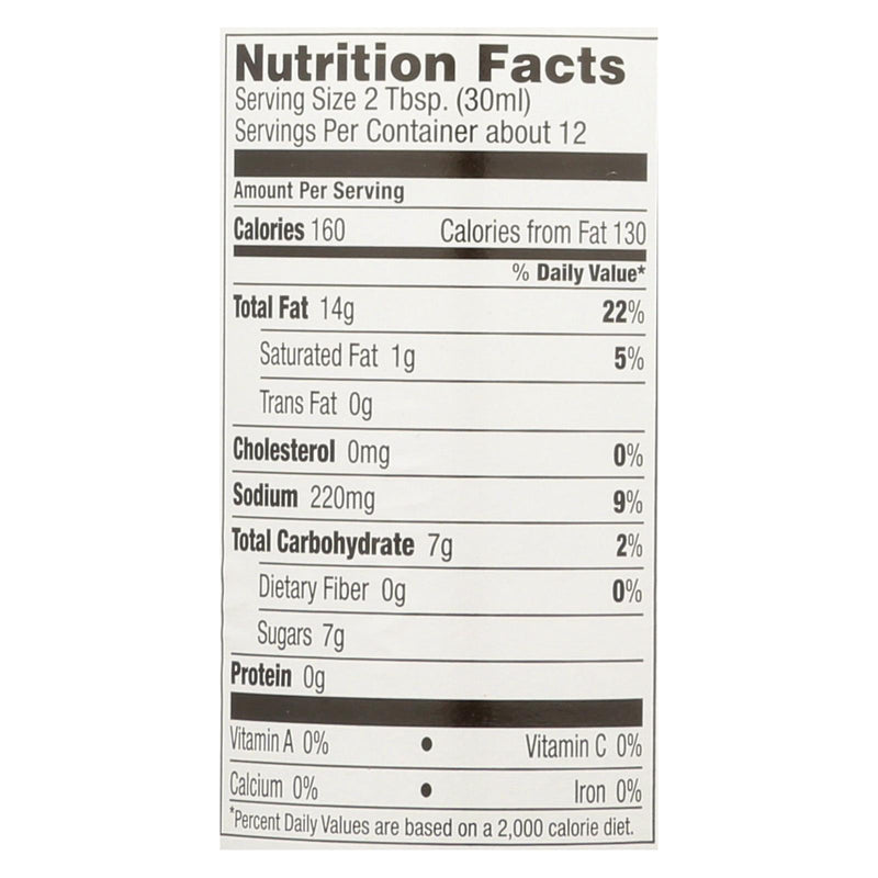 Brianna's - Salad Dressing - Poppy Seed - Case Of 6 - 12 Fl Oz. - GreatEagleInc