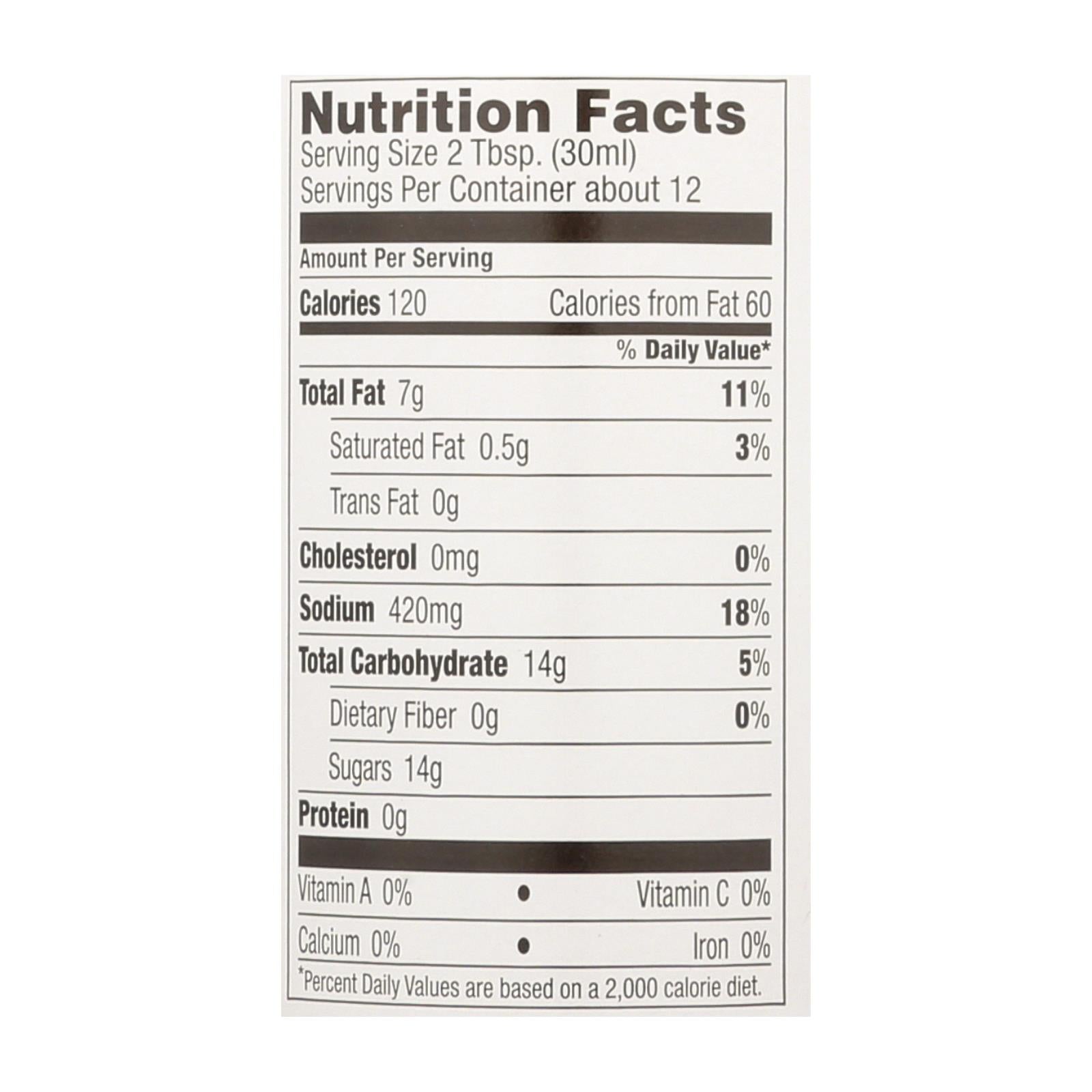 Brianna's - Salad Dressing - Blush Wine Vinaigrette - Case Of 6 - 12 Fl Oz. - GreatEagleInc