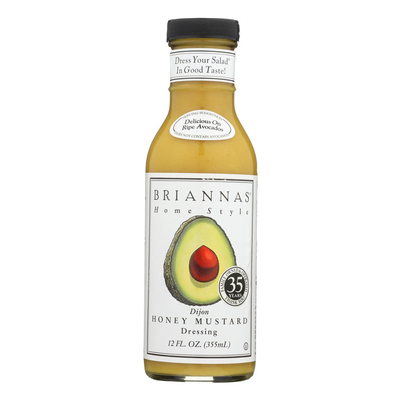 Brianna's - Salad Dressing - Dijon Honey Mustard - Case Of 6 - 12 Fl Oz. - GreatEagleInc