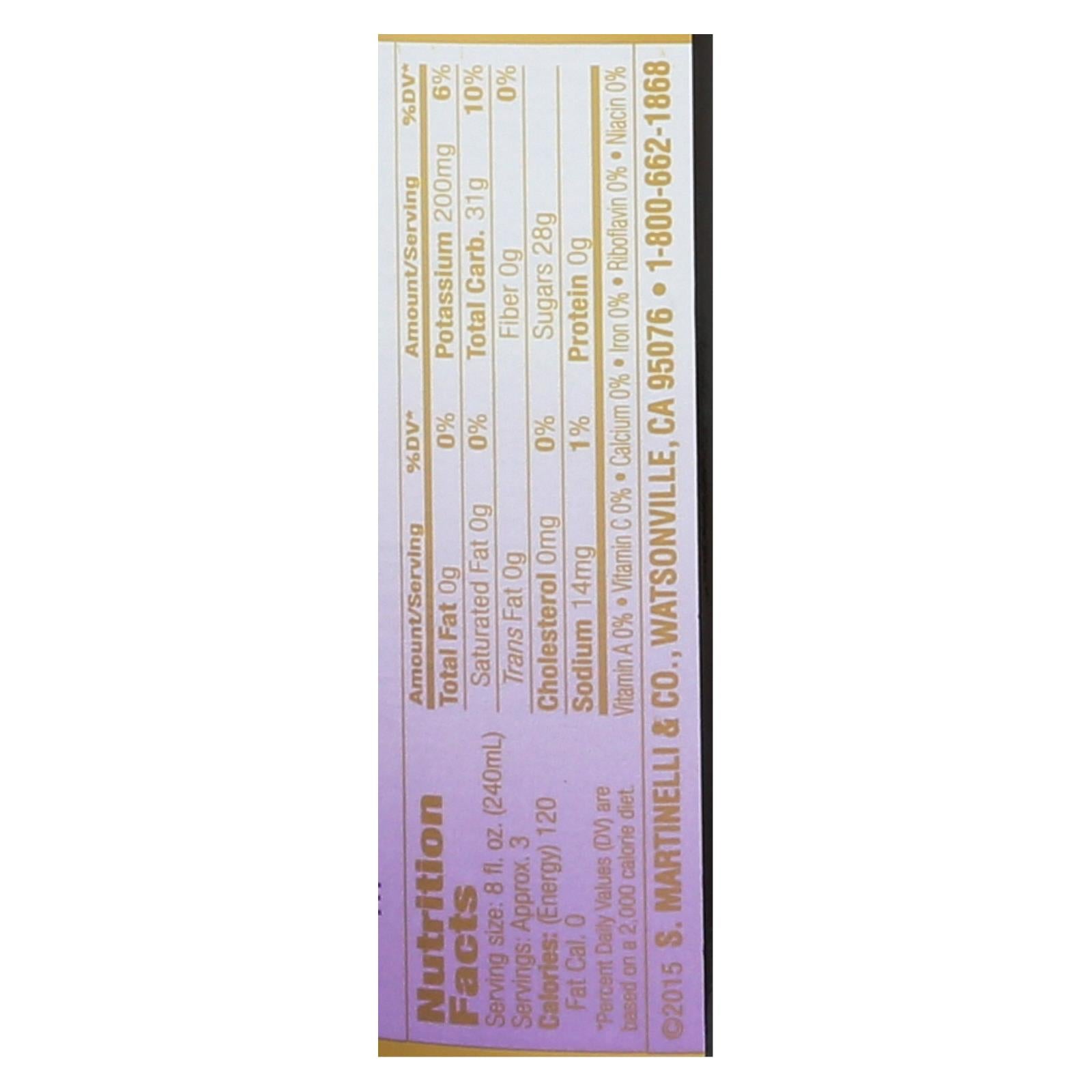 Martinelli's Sparkling Juice - Apple Grape - Case Of 12 - 25.4 Fl Oz. - GreatEagleInc