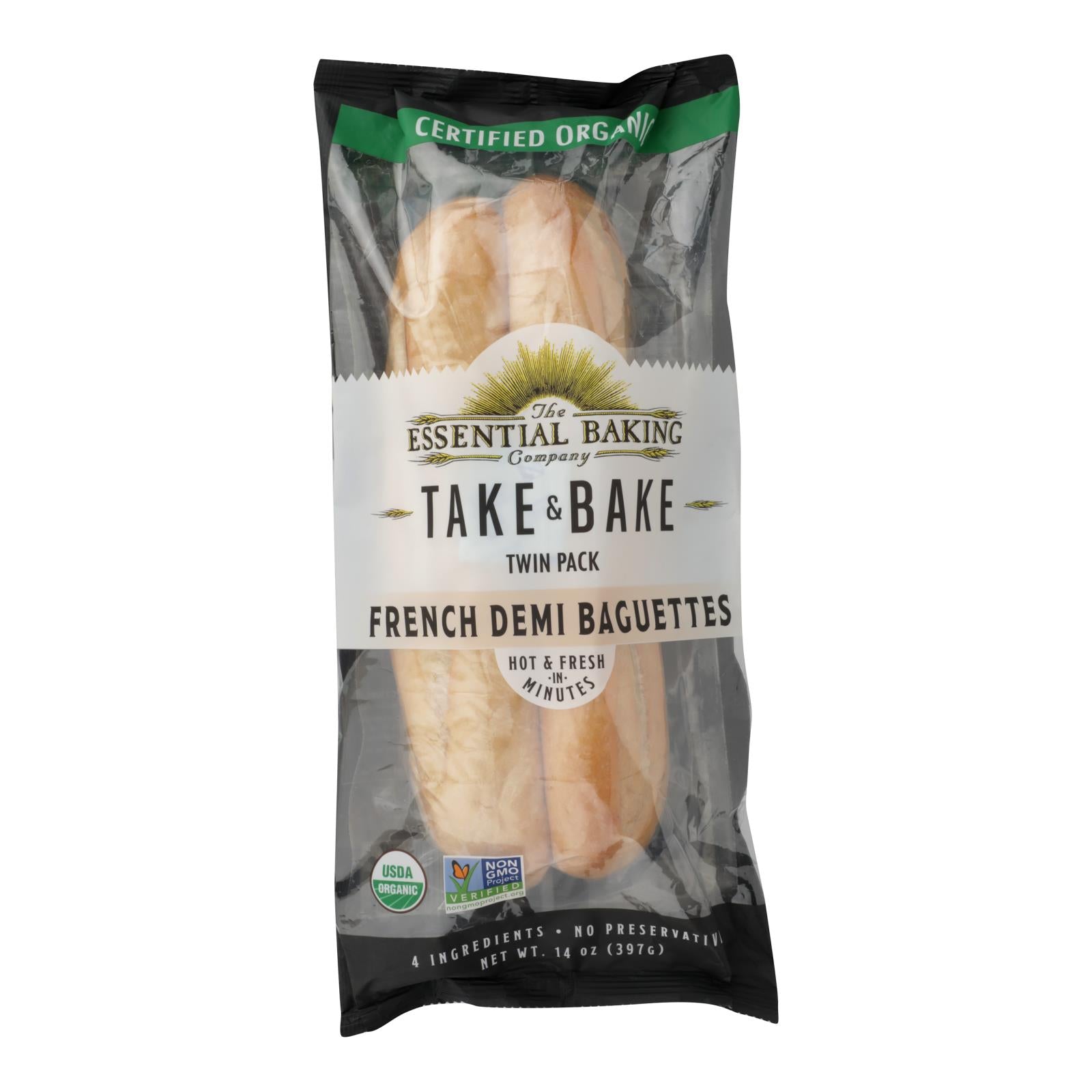 Essential Baking Company - Brd Tk&bake French - Case Of 14 - 14 Oz - GreatEagleInc