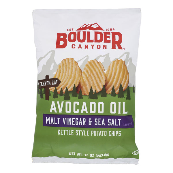 Boulder Canyon Natural Foods - Chips Ktl Cnct Avo Mltvin - Case Of 12 - 10.00 Oz - GreatEagleInc