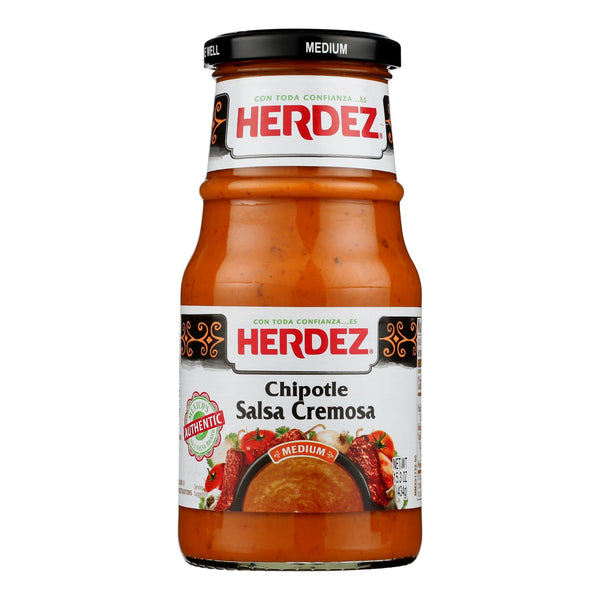 Herdez - Salsa Chipotle Creamy - Case Of 6-15.3 Oz - GreatEagleInc