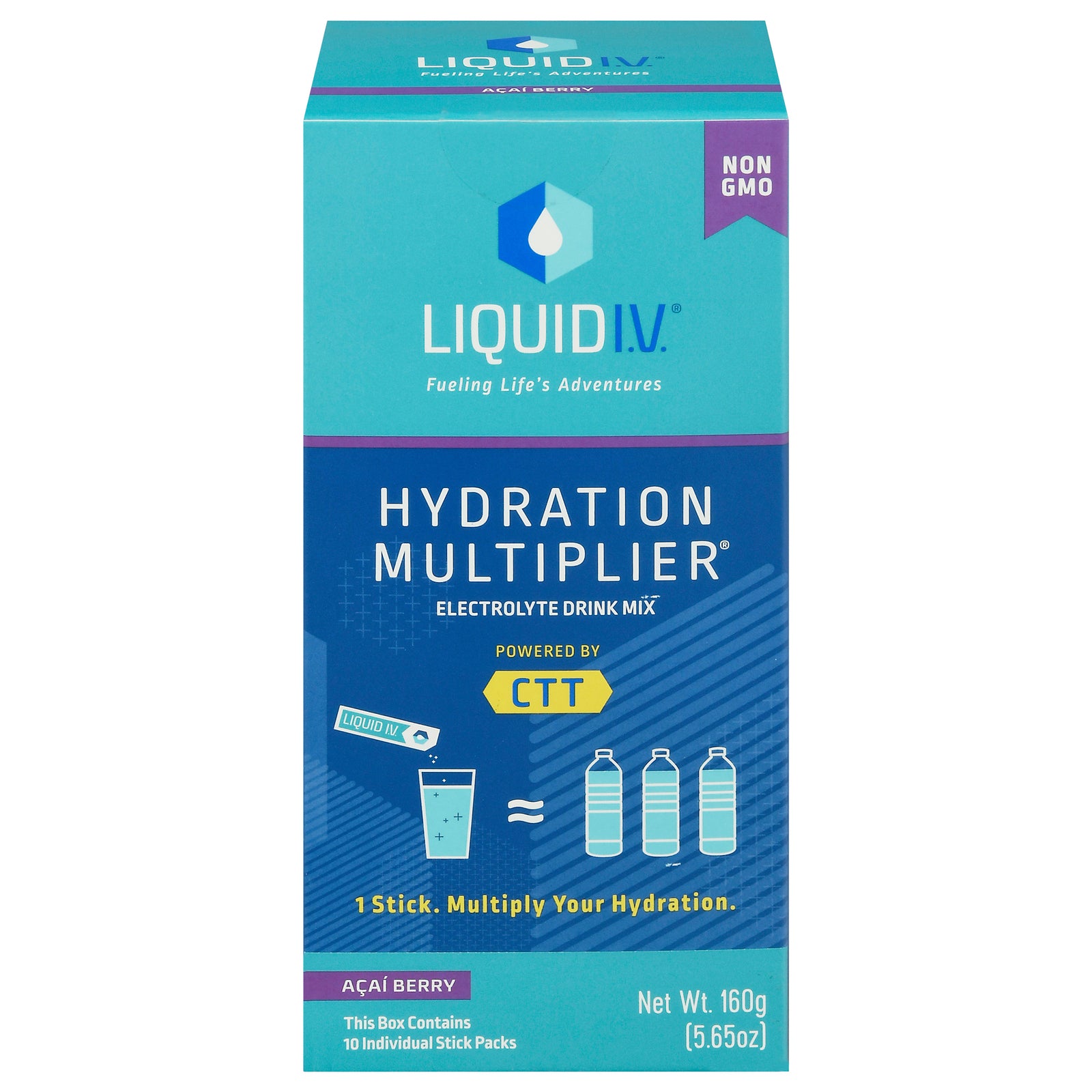 Liquid I.v. - Drink Mx Acai Berry 10 Ct - 1 Each-5.65 Oz Default Title