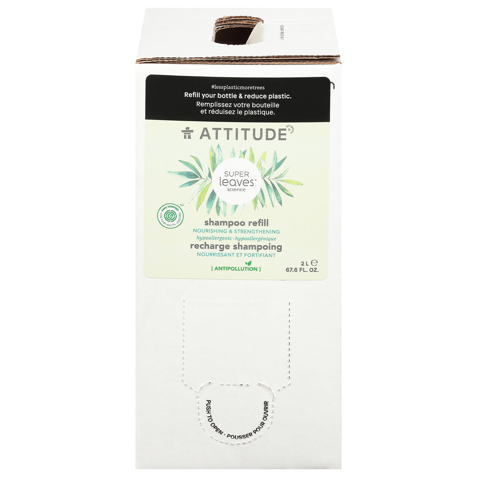 Attitude - Shampoo Nourih & Strength - 1 Each 1-67.6 Fz - GreatEagleInc