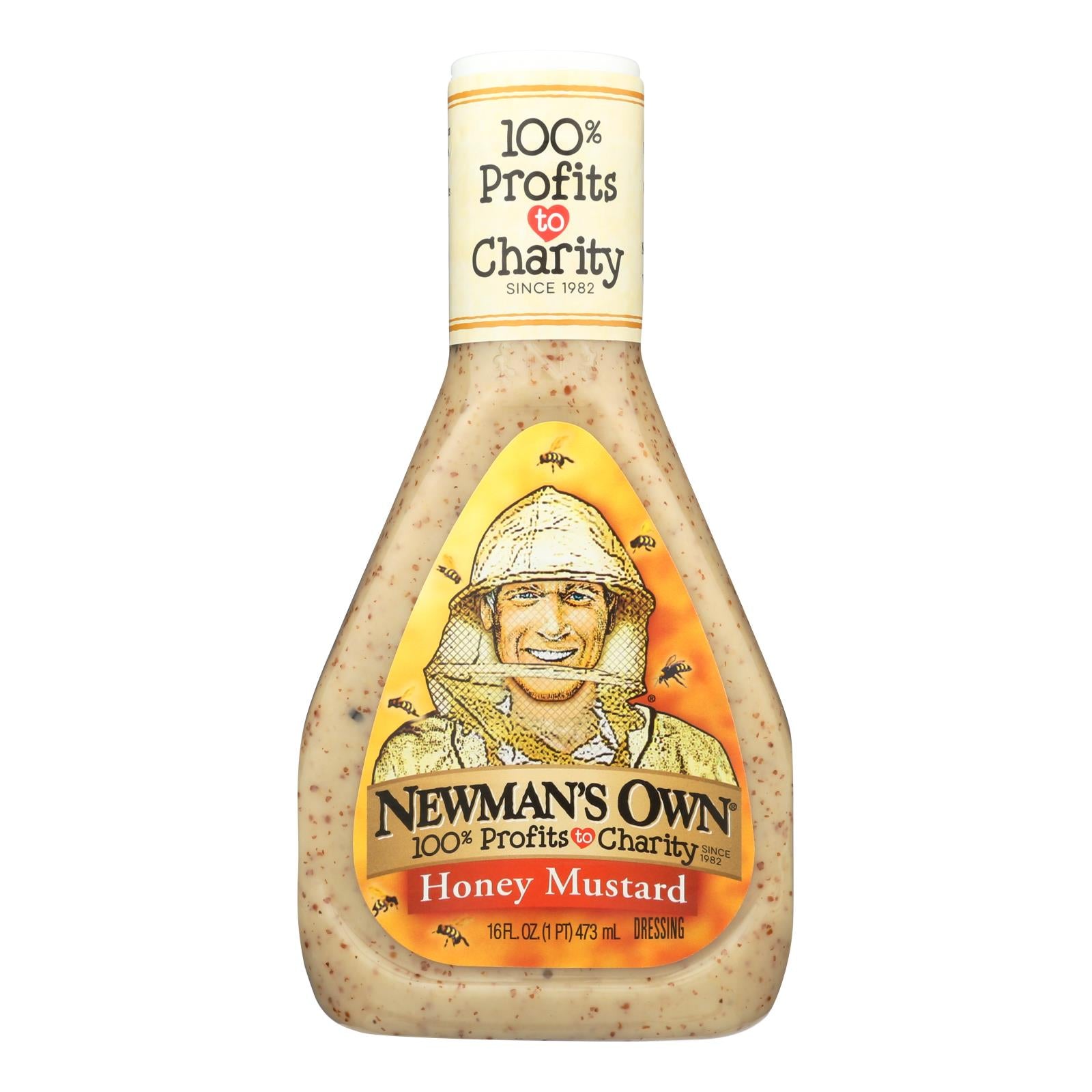 Newman's Own Honey Mustard Dressing Honey - Case Of 6 - 16 Oz - GreatEagleInc