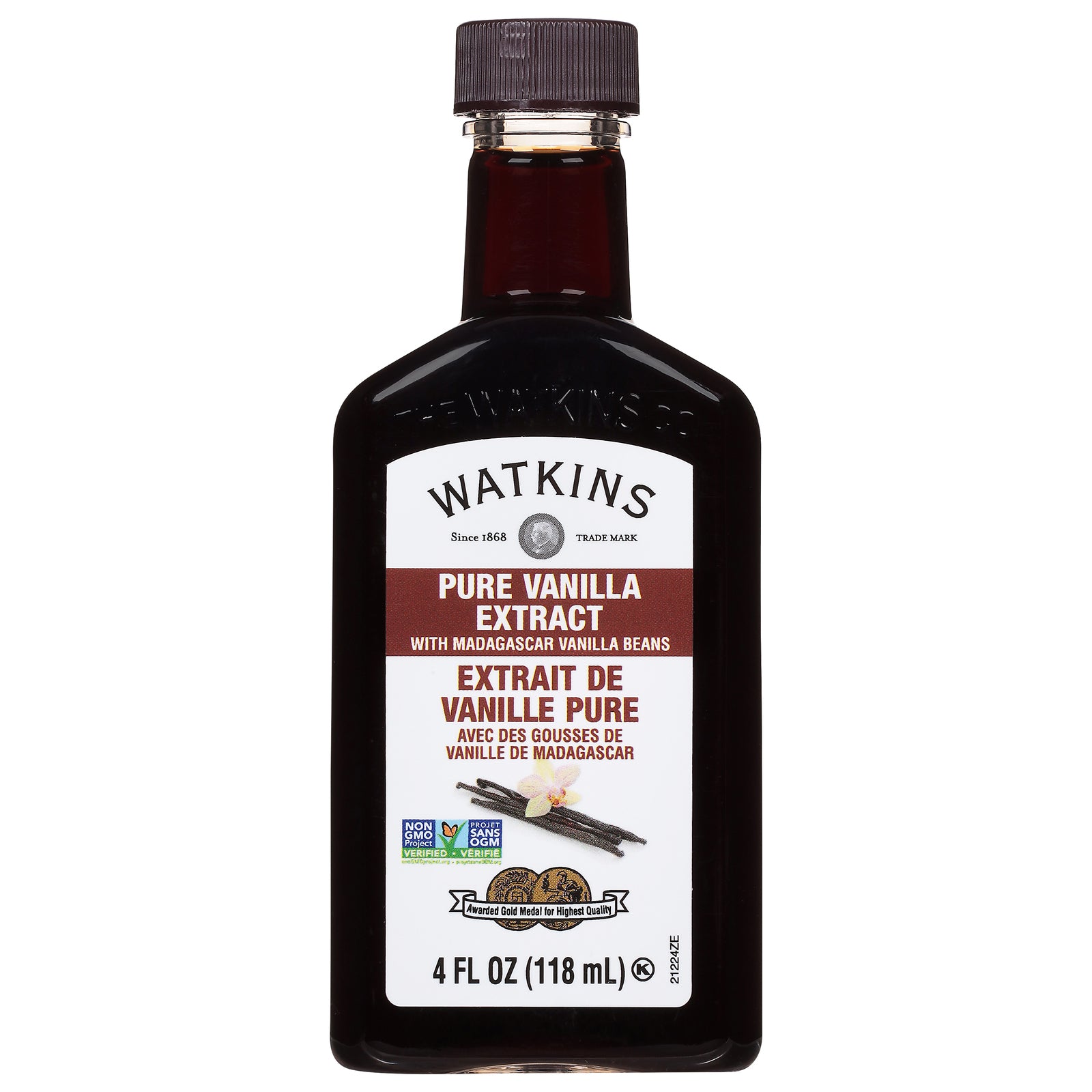 Watkins - Extract Vanilla Pure - Case Of 3-4 Oz - GreatEagleInc