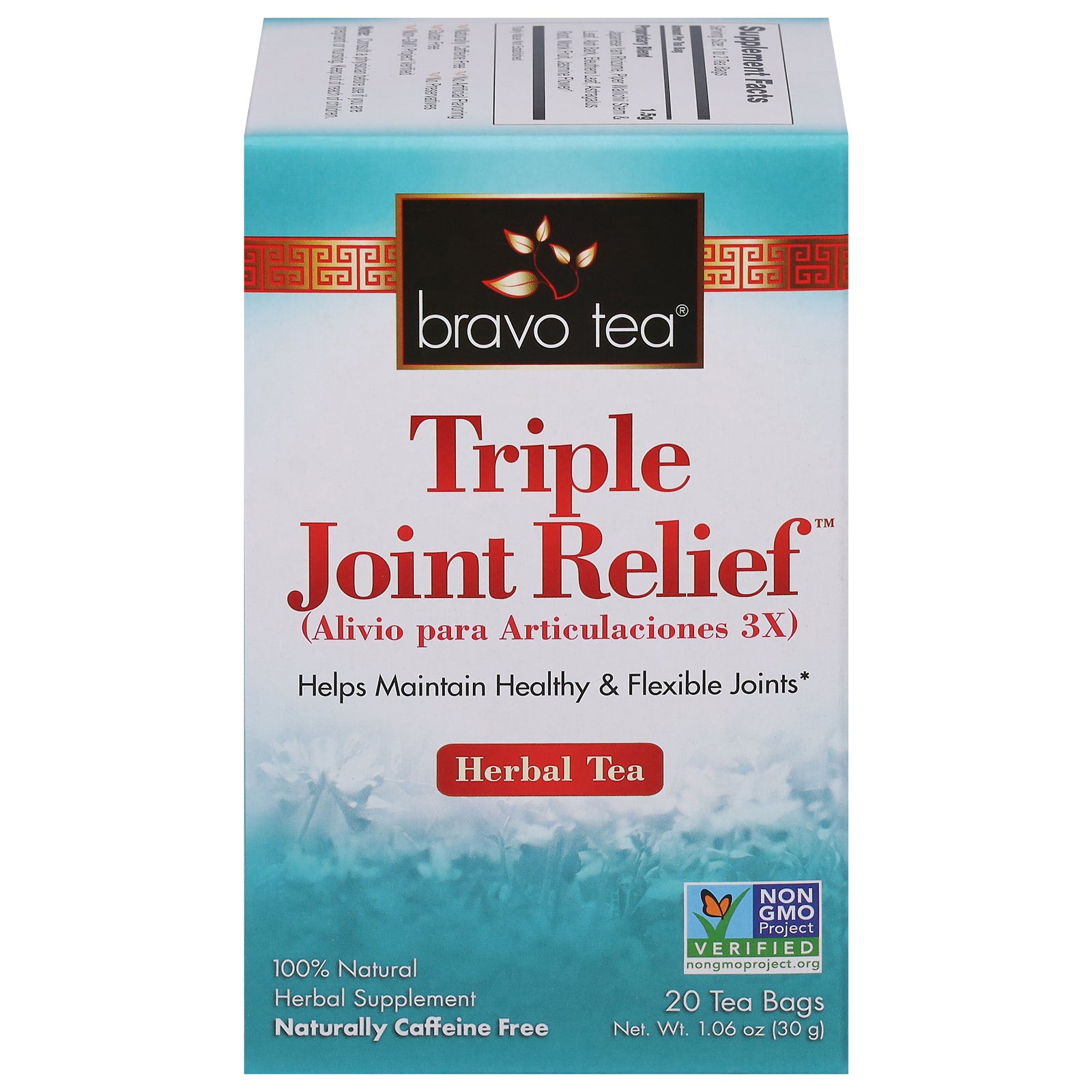 Bravo Teas And Herbs - Tea - Triple Joint Reief - 20 Bag - GreatEagleInc