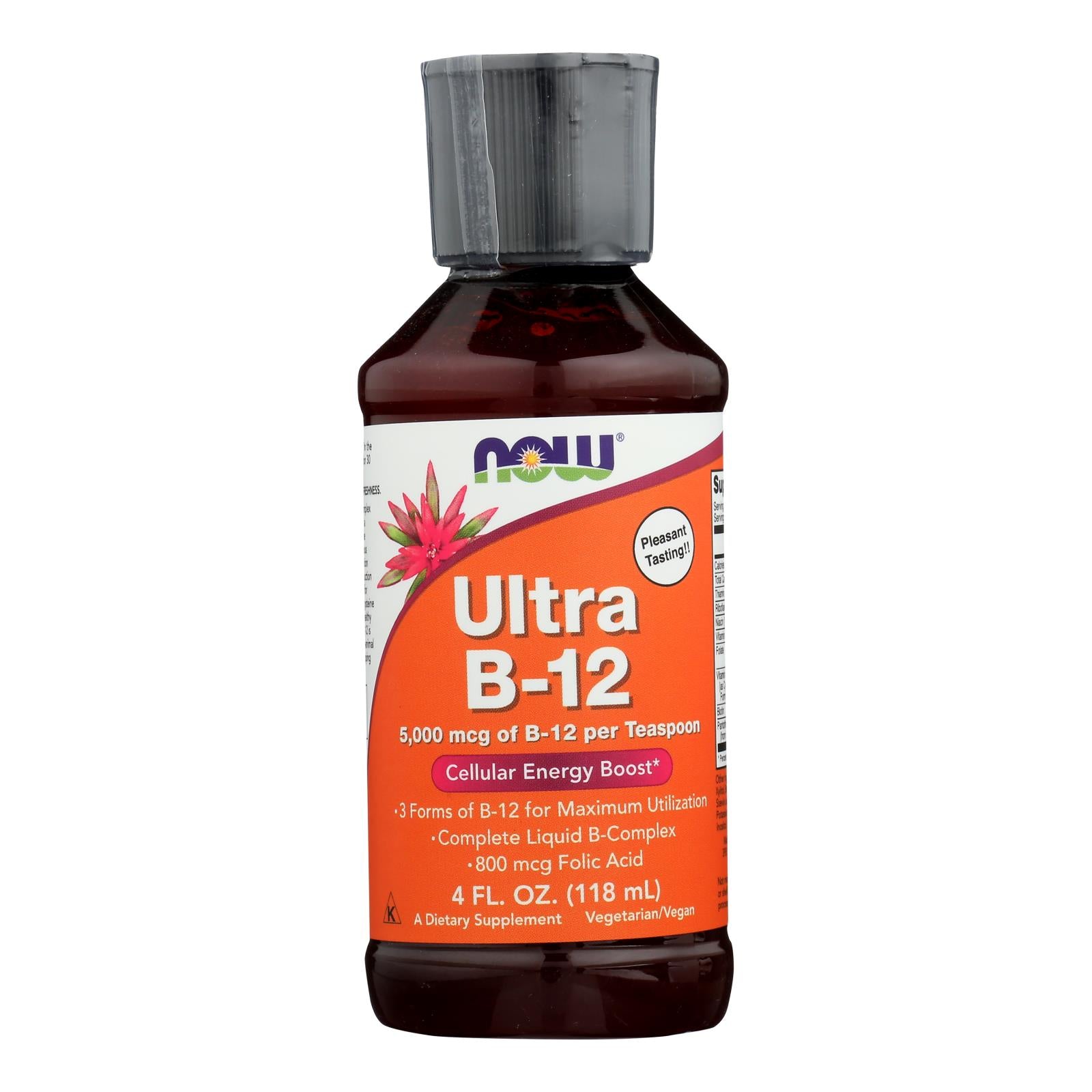 Now Foods - Ultra B12 Liquid Complex - 1 Each-4 Oz - GreatEagleInc