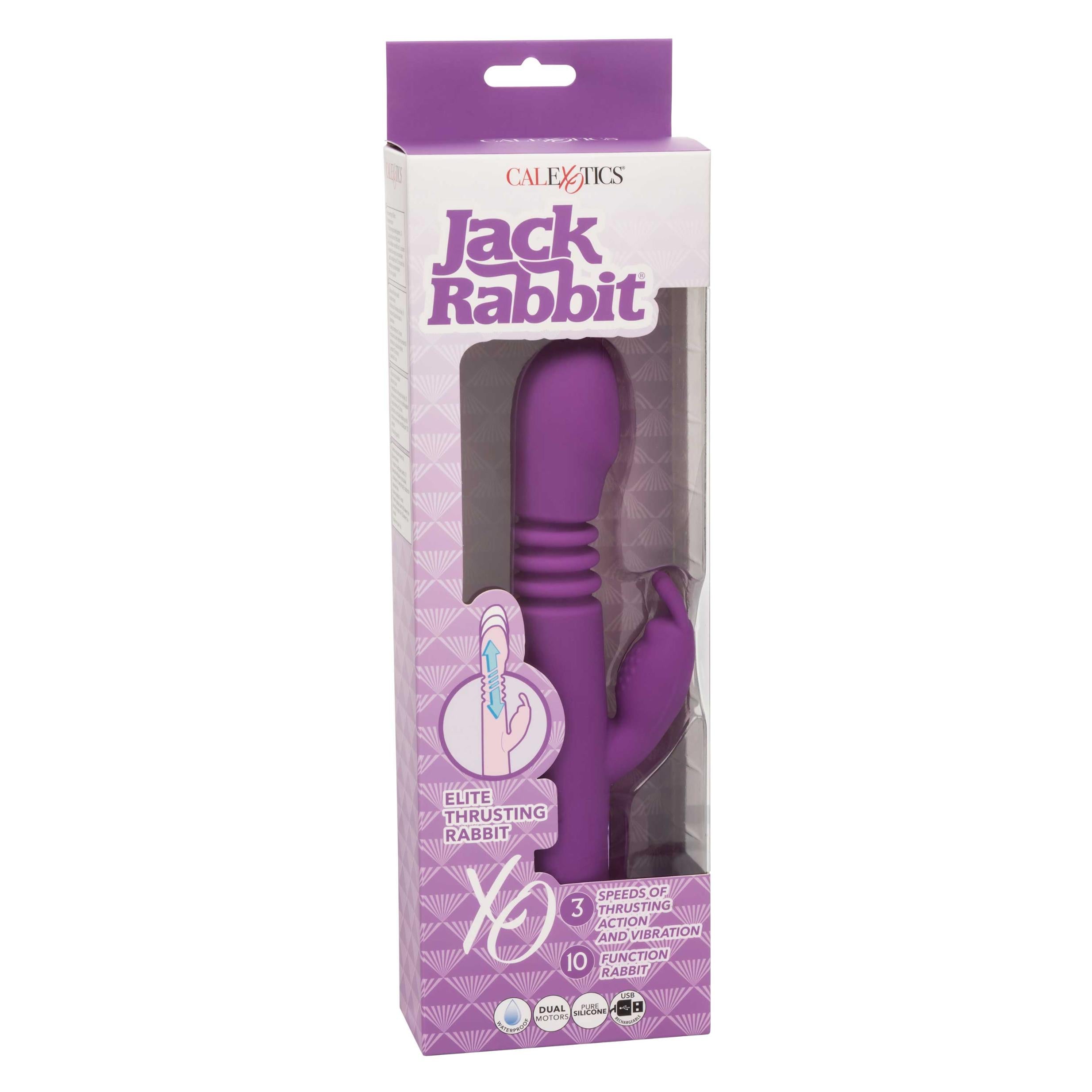 Jack Rabbit Elite Thrusting Rabbit - Purple - GreatEagleInc