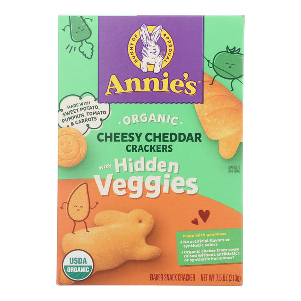 Annie's Homegrown - Crckr Chdr & Hid Veg - Case Of 12-7.5 Oz - GreatEagleInc
