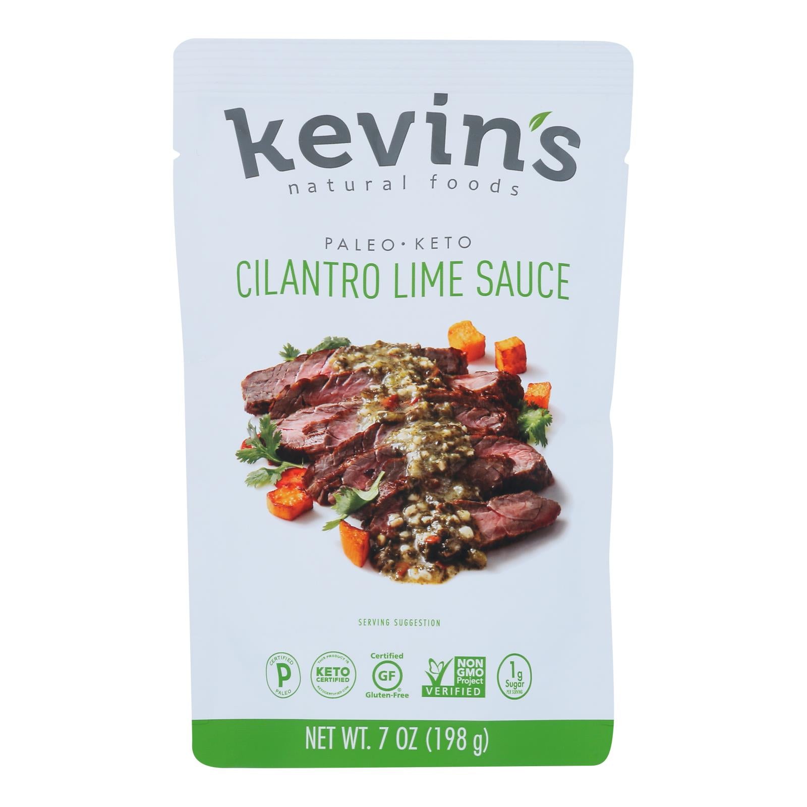 Kevin's Natural Foods - Sauce Cilantro Lime - Case Of 12-7 Oz - GreatEagleInc