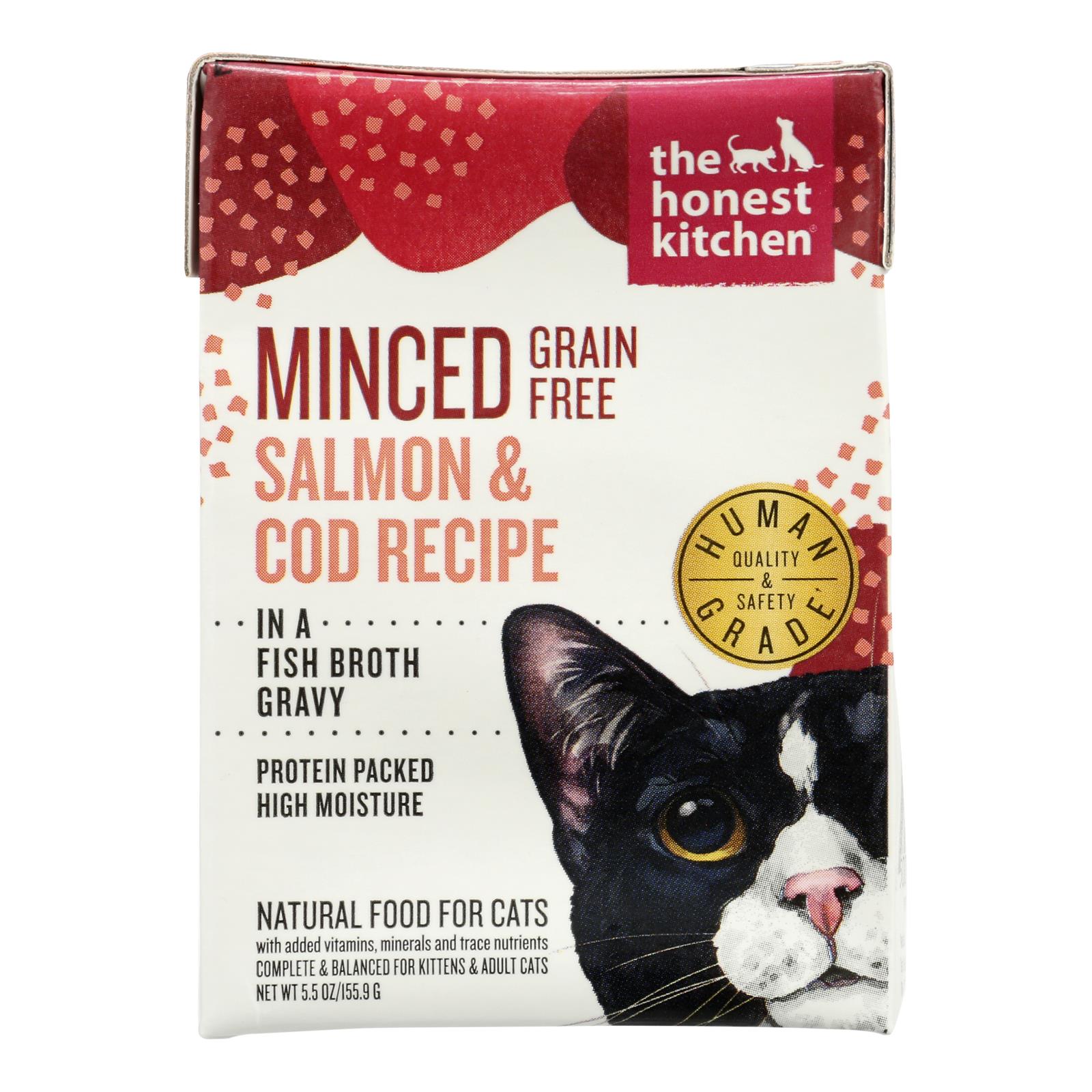 The Honest Kitchen - Cat Fd Salmon Cod Gravy - Case Of 12-5.5 Oz - GreatEagleInc