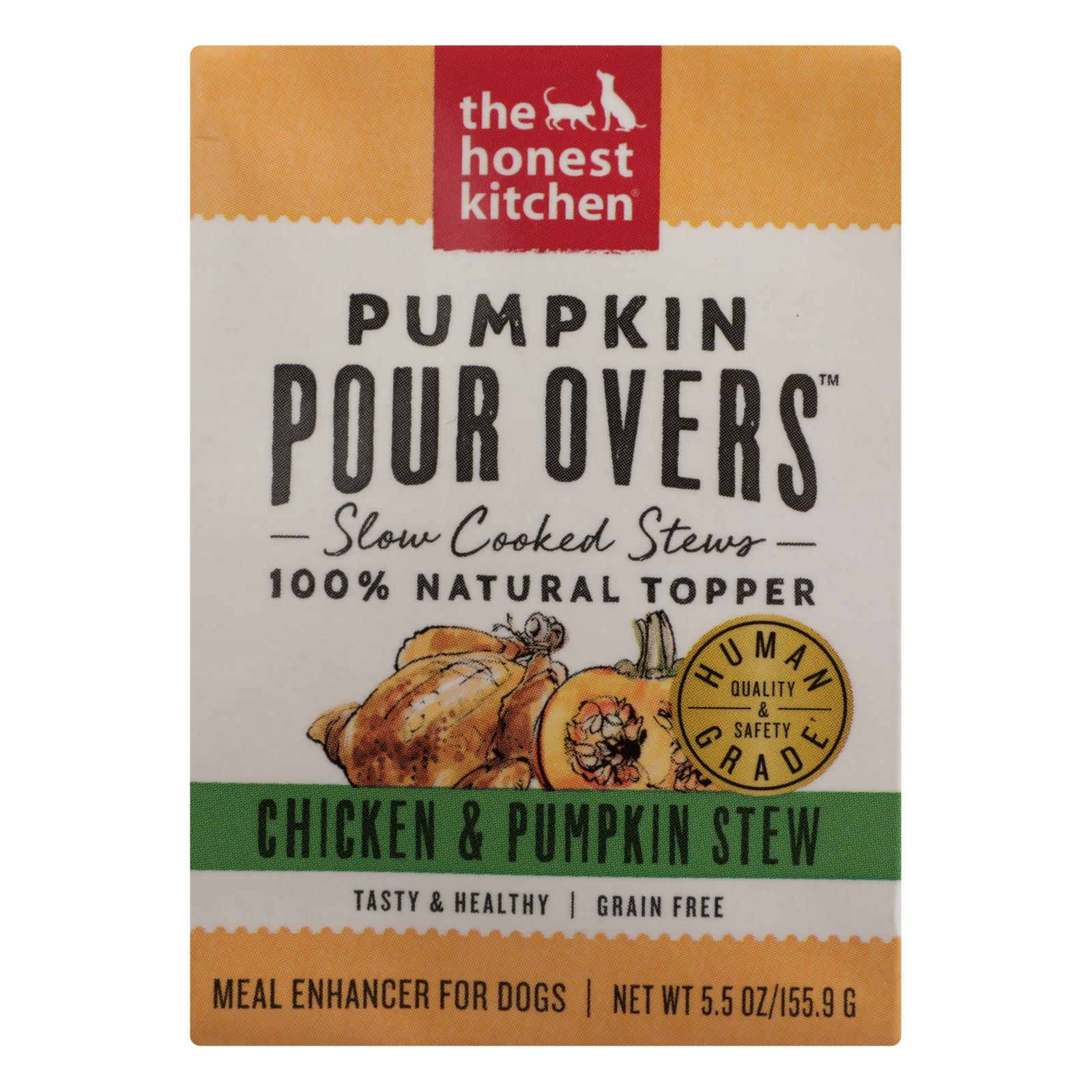 The Honest Kitchen - Dog Fd Por Ovr Ckn Pkn St - Case Of 12 - 5.5 Oz - GreatEagleInc