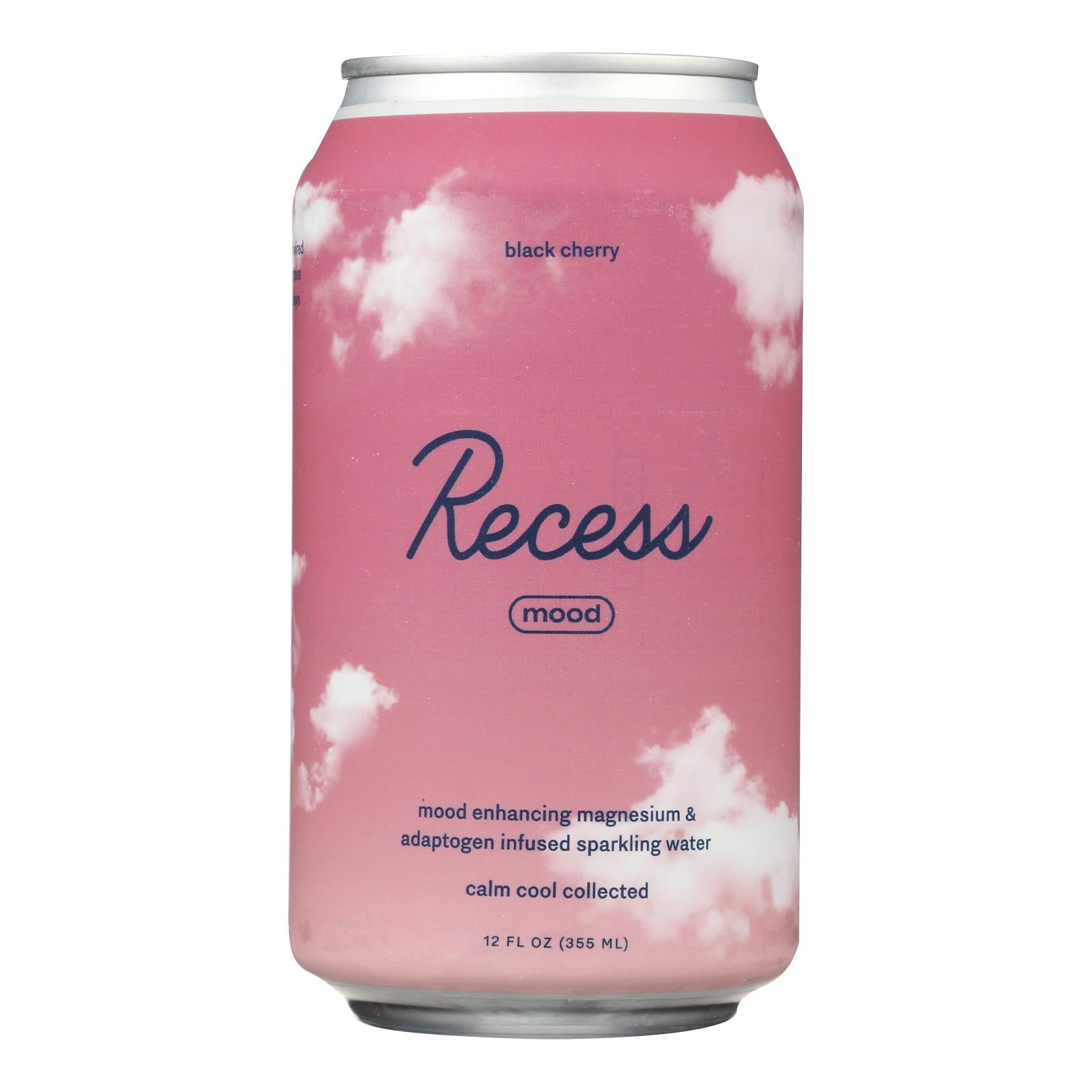 Recess - Sparkling Water Black Cherry Magnsm - Case Of 12-12 Fz - GreatEagleInc
