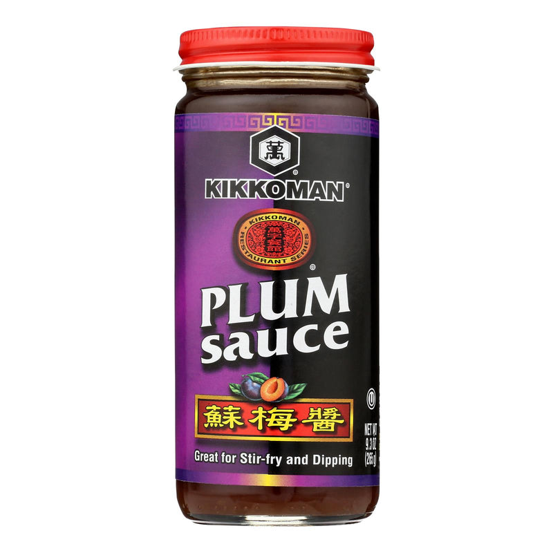 Kikkoman Plum Sauce - Case Of 12 - 9.2 Oz