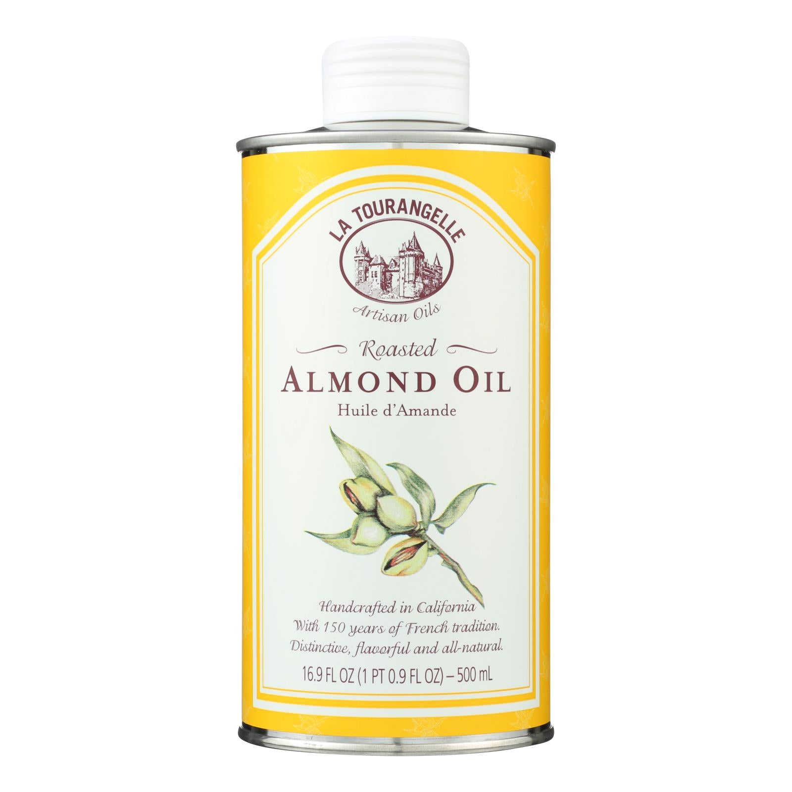 La Tourangelle Roasted Almond Oil - Case Of 6 - 500 Ml - GreatEagleInc