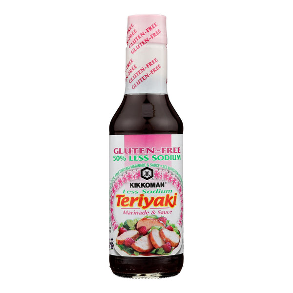 Kikkoman Soy Sauce - Less Sodium - Case Of 6 - 10 Fl Oz. - Eco-Friendly Home & Grocery