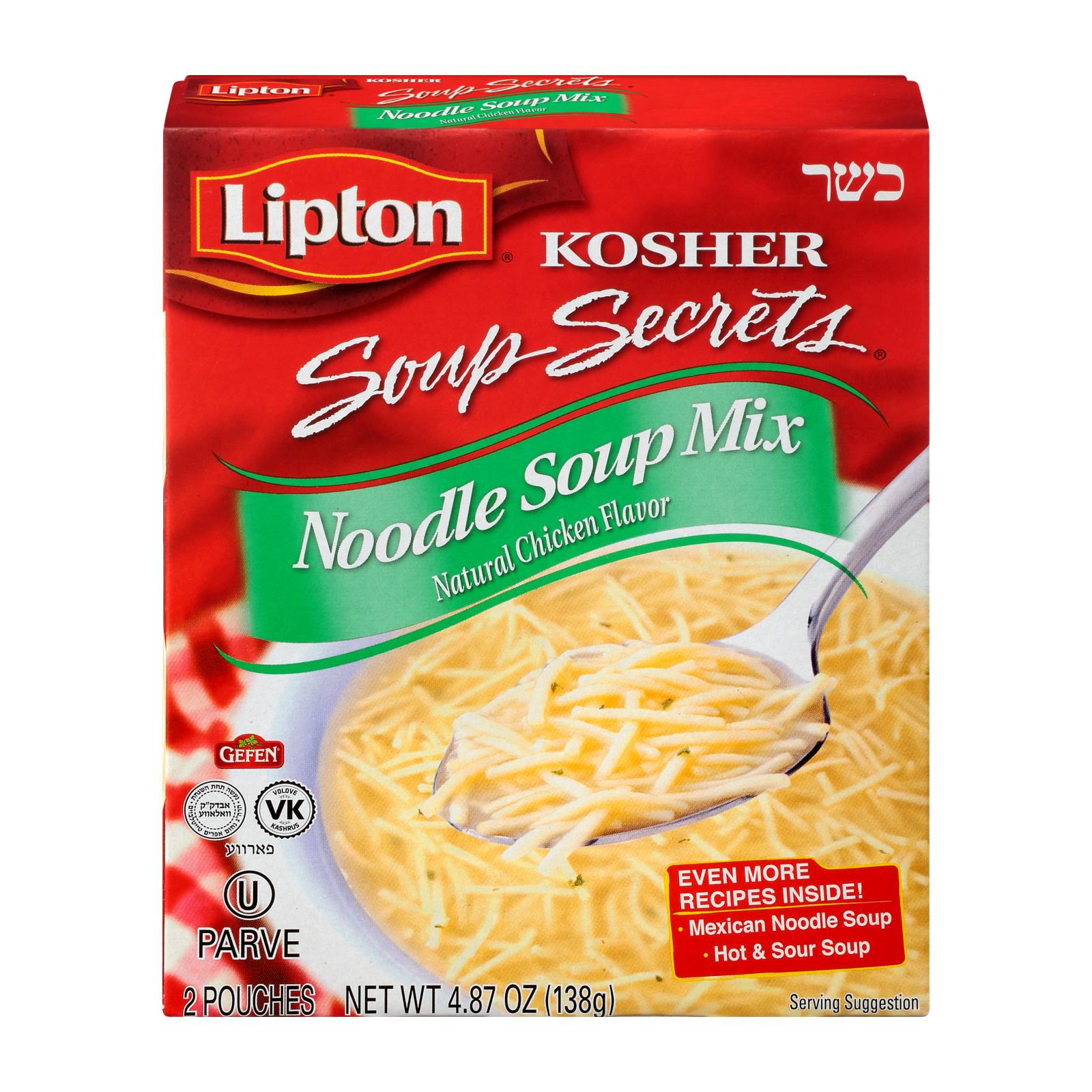 Lipton - Soup Packet Chickn Noodle - Case Of 12 - 4.87 Oz - GreatEagleInc