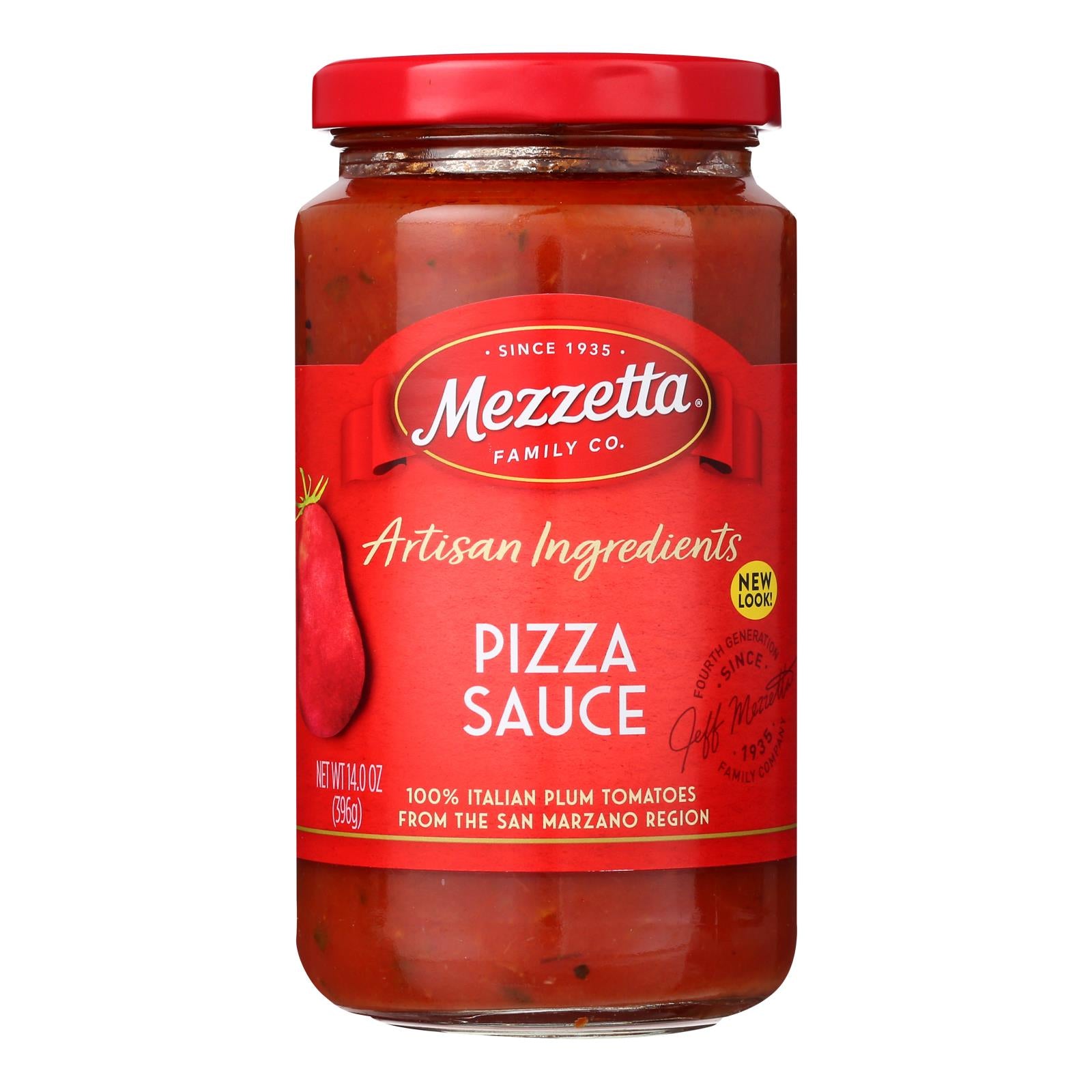 Mezzetta Sauce - Pizza - Case Of 6 - 14 Oz - Eco-Friendly Home & Grocery