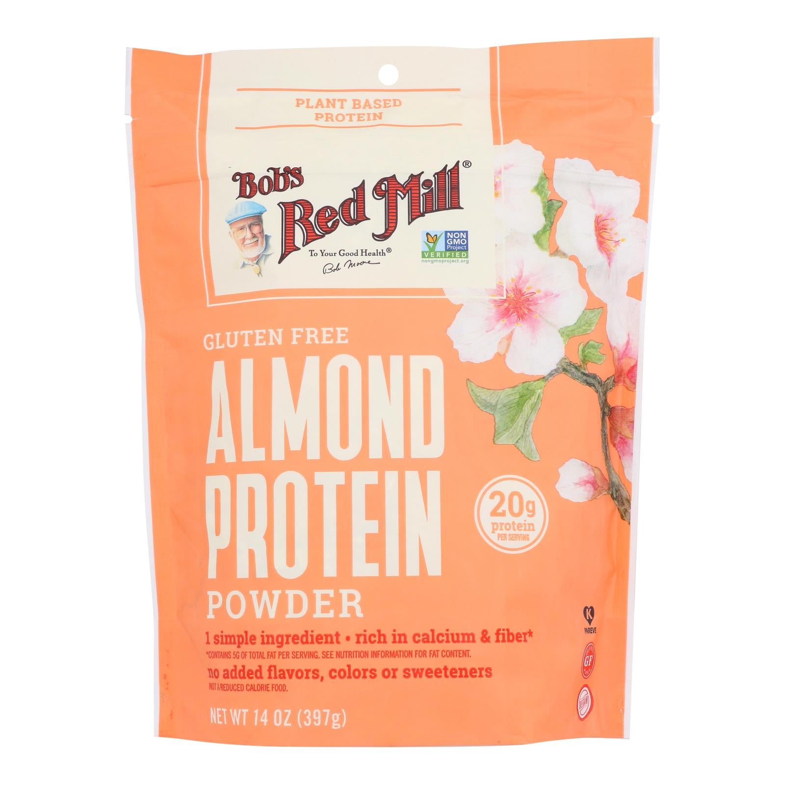 Bob's Red Mill - Powder Protein Almond - Case Of 4-14 Oz - GreatEagleInc
