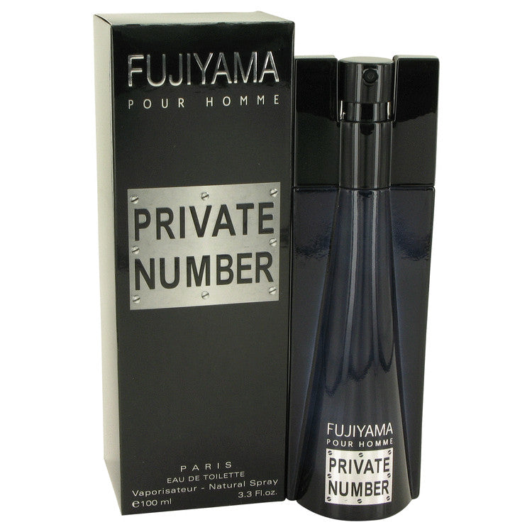 Fujiyama Private Number by Succes De Paris Eau De Toilette Spray 3.3 oz for Men Default Title