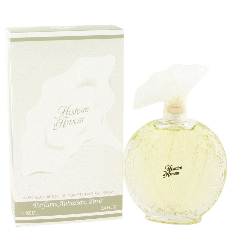 HISTOIRE D'AMOUR by Aubusson Eau De Toilette Spray 3.4 oz for Women - GreatEagleInc