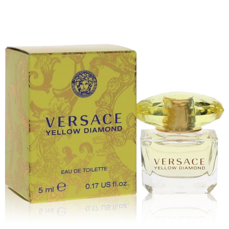 Versace Yellow Diamond by Versace Mini EDT .17 oz for Women - Beauty & Fragrance