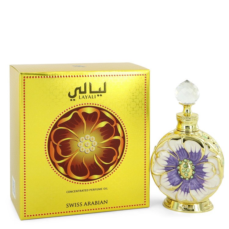 Swiss Arabian Layali by Swiss Arabian Concentrated Perfume Oil 0.5 oz for Women Default Title