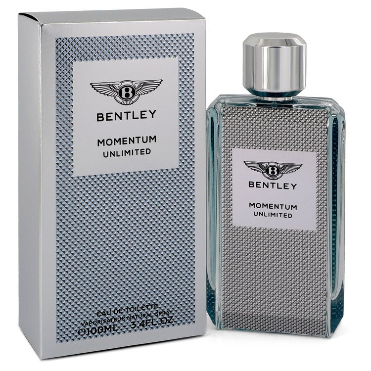 Bentley Momentum Unlimited by Bentley Eau De Toilette Spray 3.4 oz for Men - GreatEagleInc