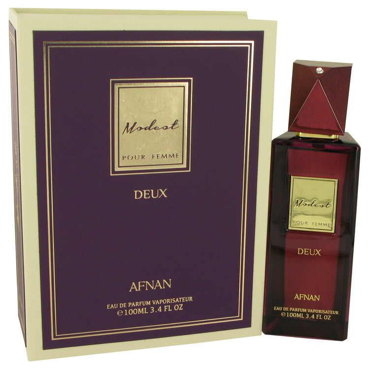 Modest Pour Femme Deux by Afnan Eau De Parfum Spray 3.4 oz for Women Default Title